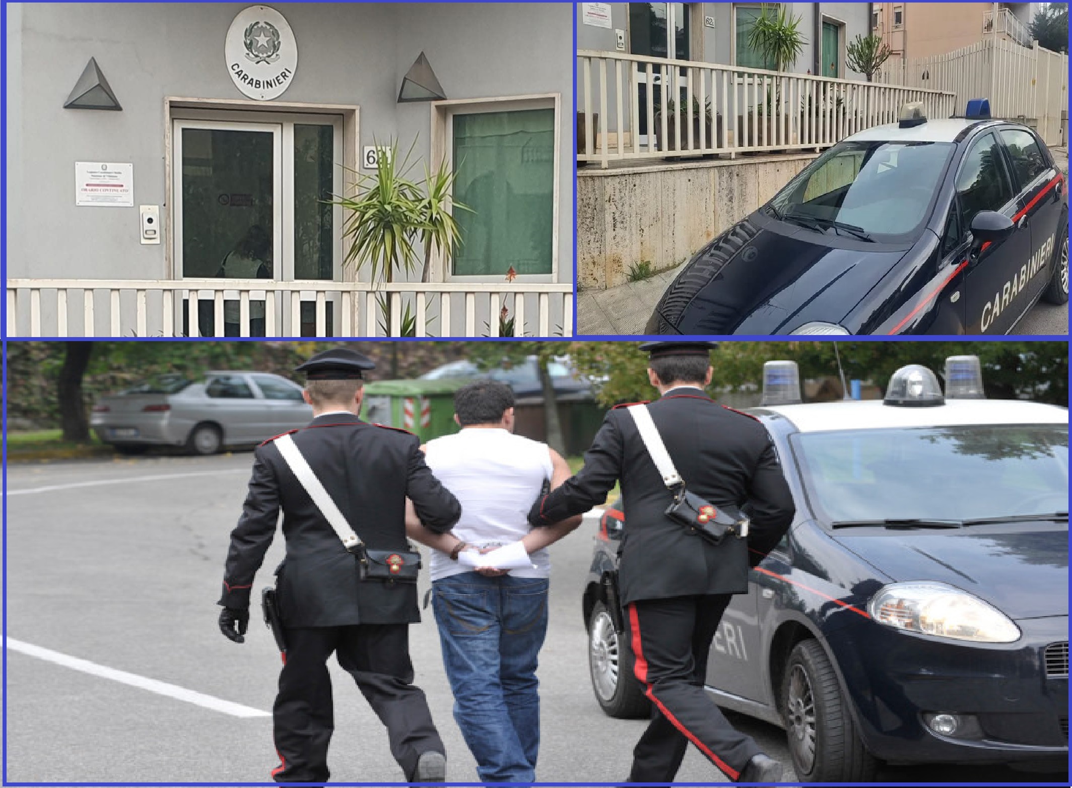 VILLABATE - ARMI IN CASA - SCATTA L'ARRESTO